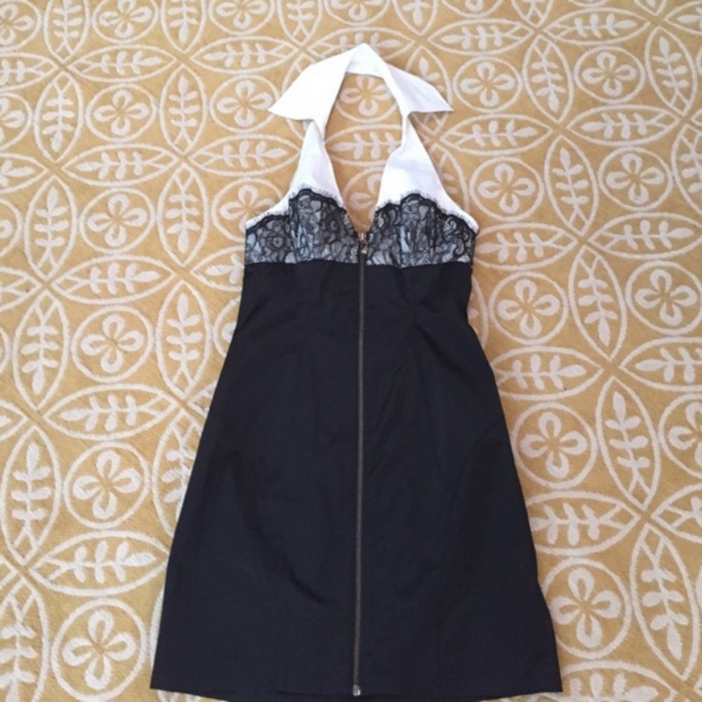 Guess Jeans  Black Lace Dress NWT